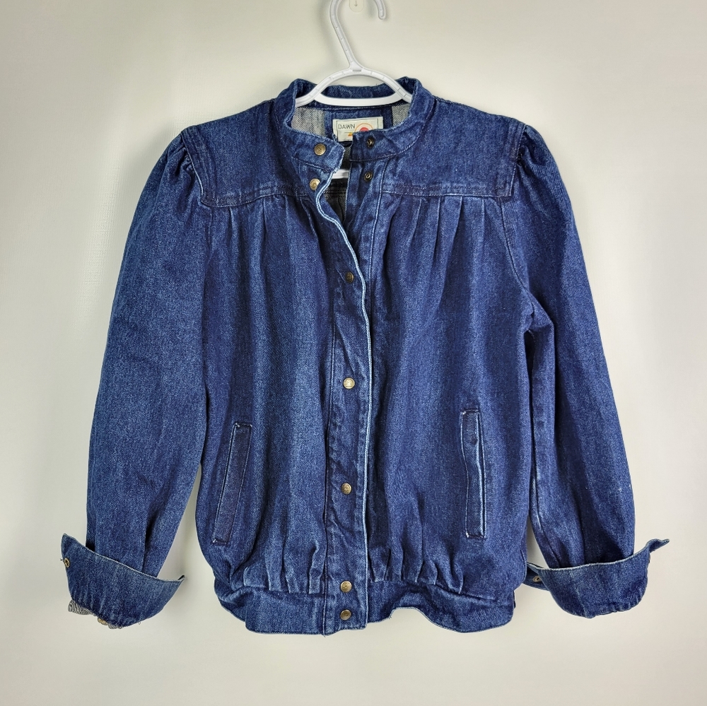 DAWN Vintage Denim Jacket 100% Cotton Sz Small